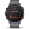 Часы GARMIN FENIX 6S PRO SOLAR AMETHYST STEEL WITH SHALE GRAY BAND 010-02409-15